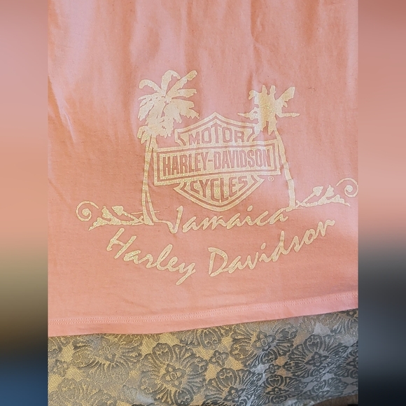 Womens Harley Davidson Jamaica t-shirt. - Picture 5 of 7